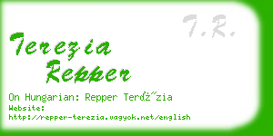 terezia repper business card